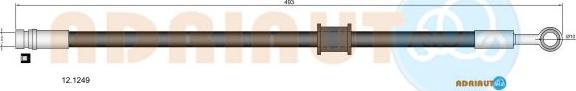 Adriauto 12.1249 - Əyləc şlanqı furqanavto.az