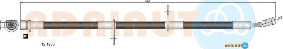 Adriauto 12.1230 - Əyləc şlanqı furqanavto.az