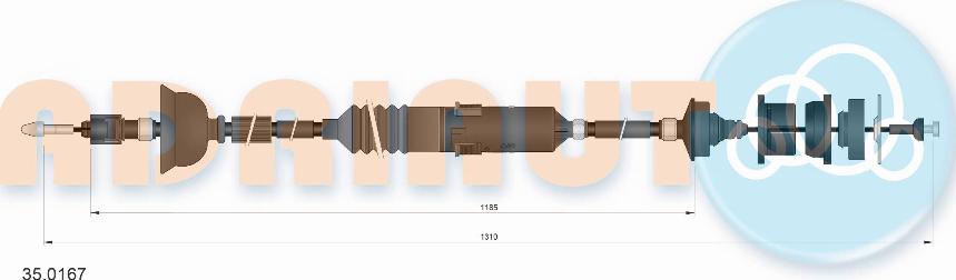 Adriauto 35.0167 - Debriyaj kabeli furqanavto.az