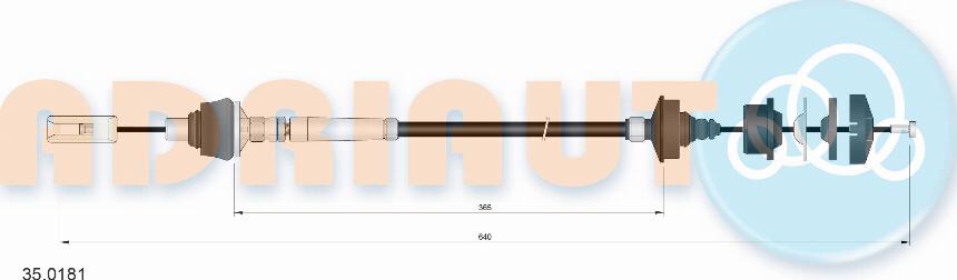 Adriauto 35.0181 - Debriyaj kabeli furqanavto.az