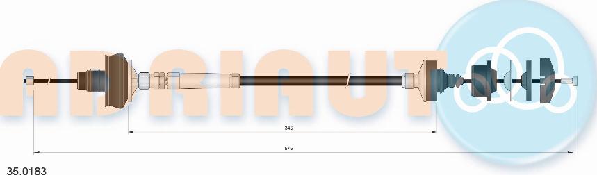 Adriauto 35.0183 - Debriyaj kabeli furqanavto.az