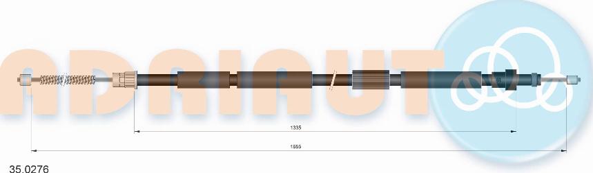 Adriauto 35.0276 - Kabel, dayanacaq əyləci furqanavto.az