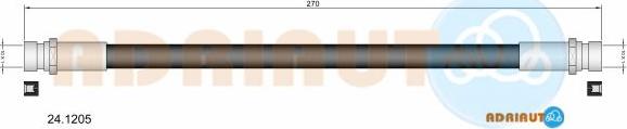 Adriauto 24.1205 - Əyləc şlanqı furqanavto.az