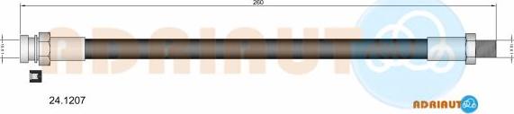 Adriauto 24.1207 - Əyləc şlanqı furqanavto.az