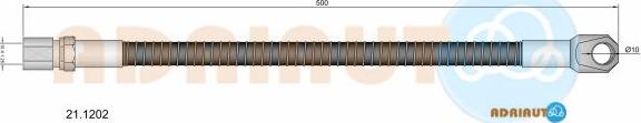 Adriauto 21.1202 - Əyləc şlanqı furqanavto.az