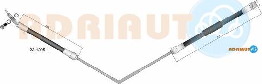 Adriauto 23.1205.1 - Əyləc şlanqı furqanavto.az