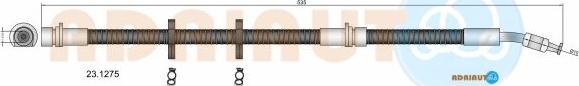 Adriauto 23.1275 - Əyləc şlanqı furqanavto.az