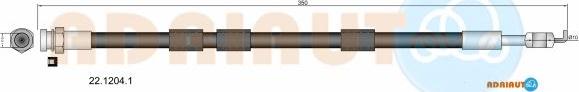 Adriauto 22.1204.1 - Əyləc şlanqı furqanavto.az