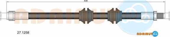 Adriauto 27.1258 - Əyləc şlanqı furqanavto.az