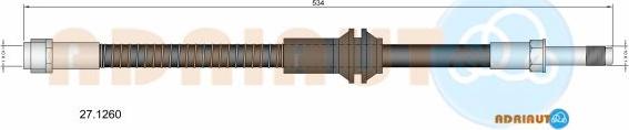 Adriauto 27.1260 - Əyləc şlanqı www.furqanavto.az