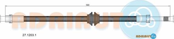 Adriauto 27.1203.1 - Əyləc şlanqı furqanavto.az