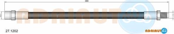 Adriauto 27.1202 - Əyləc şlanqı furqanavto.az