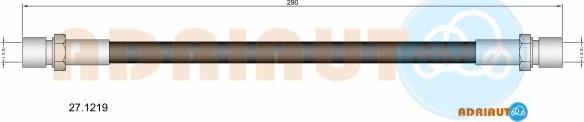 Adriauto 27.1219 - Əyləc şlanqı furqanavto.az