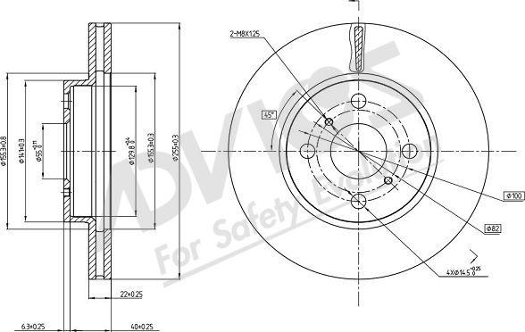 Advics A6F116B - Əyləc Diski furqanavto.az