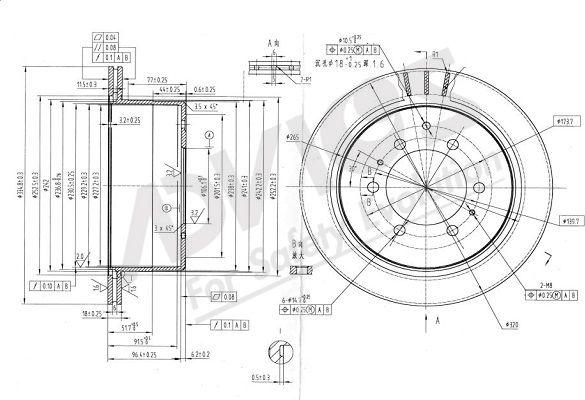 Advics A6R421B - Əyləc Diski furqanavto.az