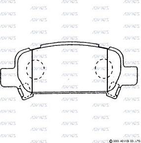 Mingtai MP-2475 - Əyləc altlığı dəsti, əyləc diski furqanavto.az