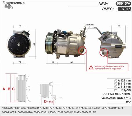 AHE 98915/A - Kompressor, kondisioner furqanavto.az