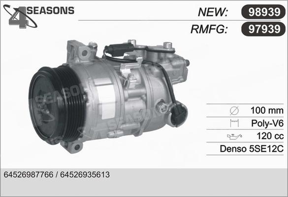 AHE 97939 - Kompressor, kondisioner furqanavto.az