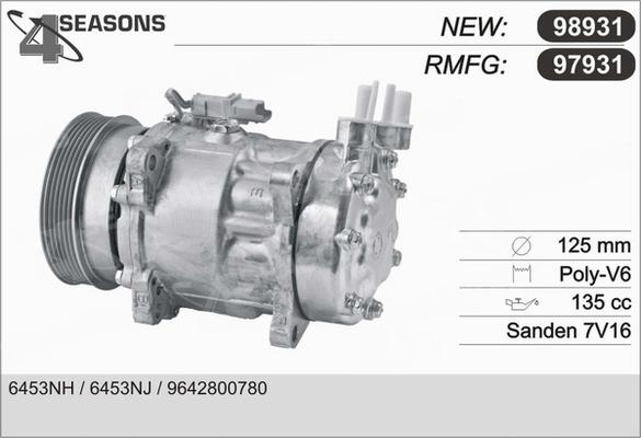 AHE 97931 - Kompressor, kondisioner furqanavto.az