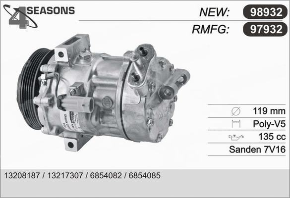 AHE 98932 - Kompressor, kondisioner furqanavto.az