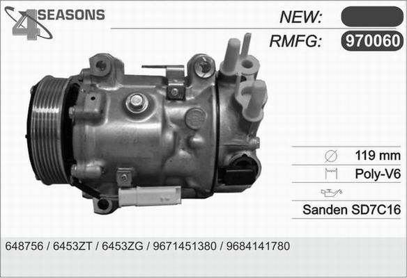 AHE 970060 - Kompressor, kondisioner furqanavto.az