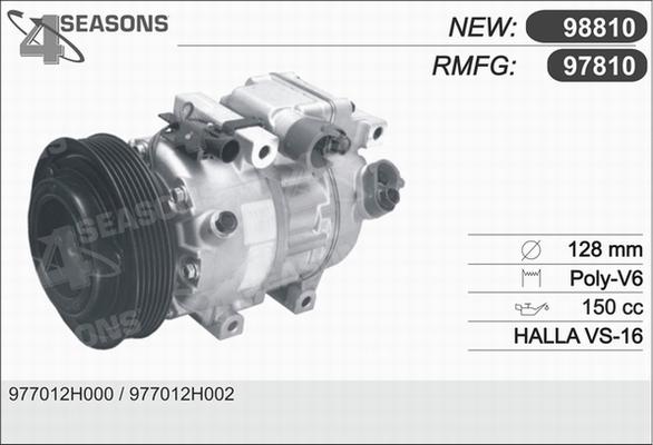 AHE 97810 - Kompressor, kondisioner furqanavto.az