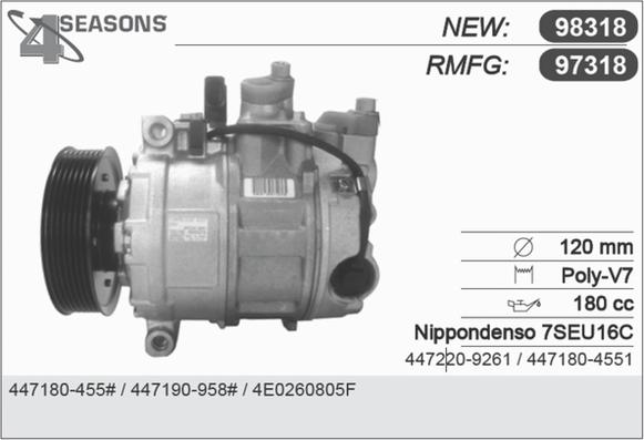 AHE 97318 - Kompressor, kondisioner furqanavto.az