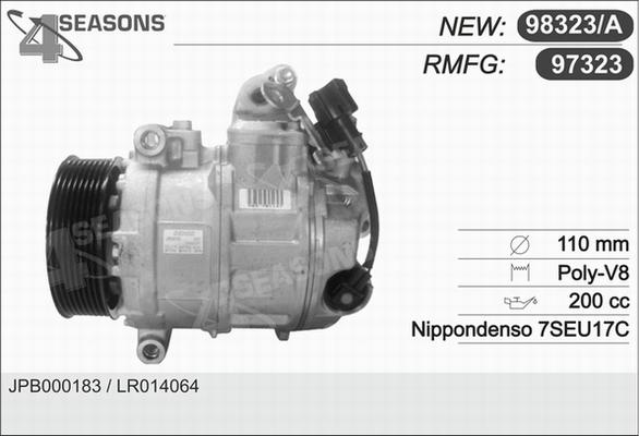 AHE 97323 - Kompressor, kondisioner furqanavto.az