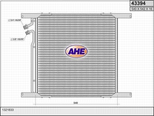 AHE 43394 - Kondenser, kondisioner furqanavto.az