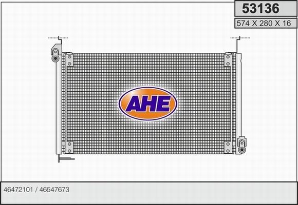 AHE 53136 - Kondenser, kondisioner furqanavto.az