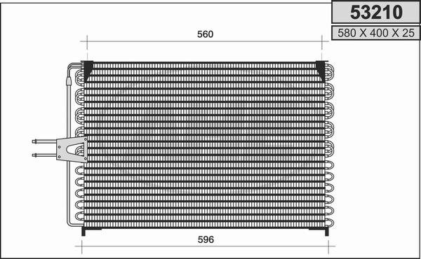 AHE 53210 - Kondenser, kondisioner furqanavto.az