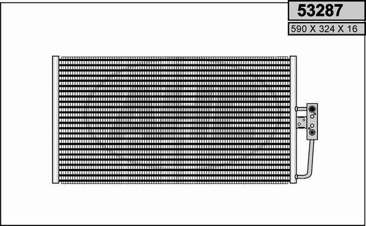 AHE 53287 - Kondenser, kondisioner furqanavto.az