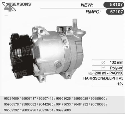 AHE 57107 - Kompressor, kondisioner furqanavto.az