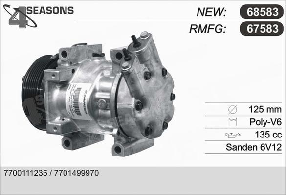 AHE 67583 - Kompressor, kondisioner furqanavto.az