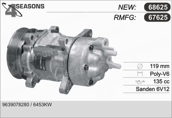 AHE 67625 - Kompressor, kondisioner furqanavto.az