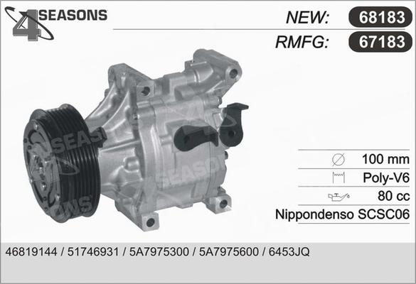 AHE 67183 - Kompressor, kondisioner furqanavto.az