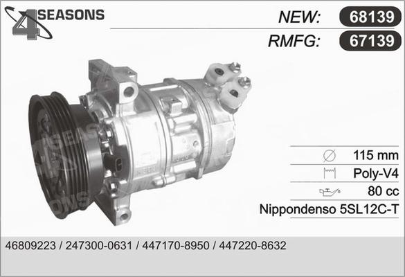 AHE 67139 - Kompressor, kondisioner furqanavto.az