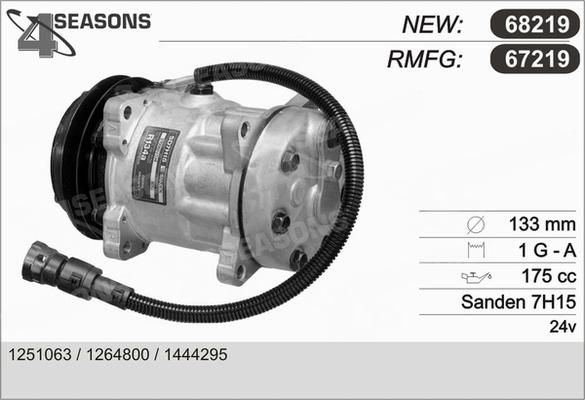 AHE 67219 - Kompressor, kondisioner furqanavto.az