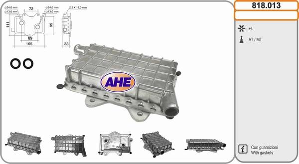 AHE 818.013 - Yağ soyuducu, mühərrik yağı www.furqanavto.az