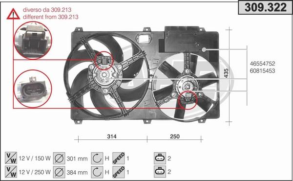 AHE 309.322 - Fen, radiator furqanavto.az