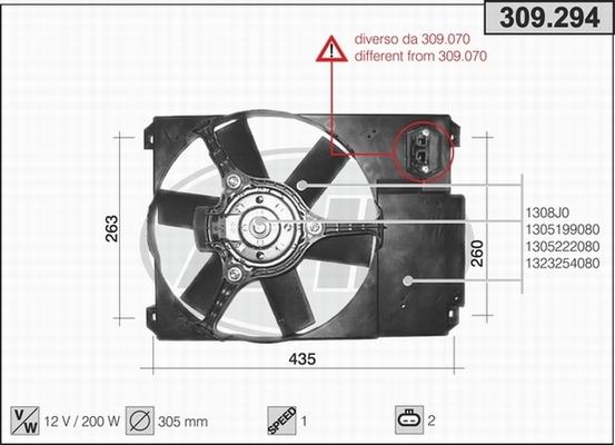 AHE 309.294 - Fen, radiator furqanavto.az