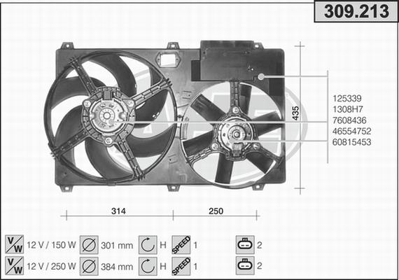 AHE 309.213 - Fen, radiator furqanavto.az