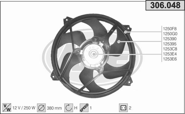 AHE 306.048 - Fen, radiator furqanavto.az