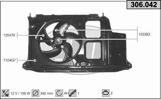 AHE 306.042 - Fen, radiator furqanavto.az