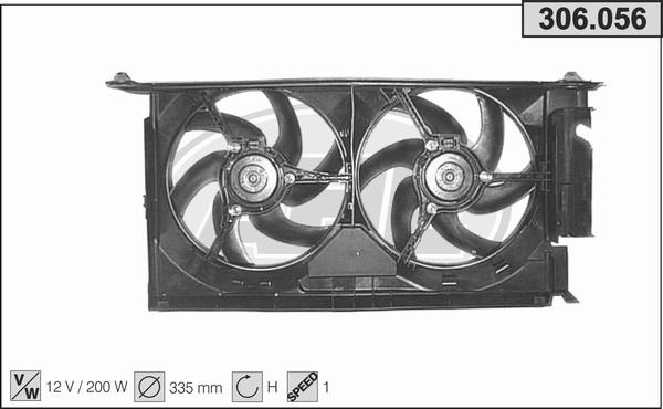 AHE 306.056 - Fen, radiator furqanavto.az