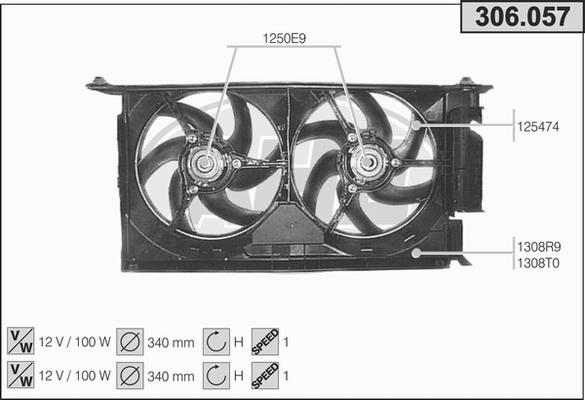 AHE 306.057 - Fen, radiator furqanavto.az