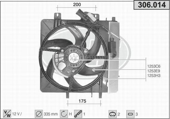 AHE 306.014 - Fen, radiator furqanavto.az