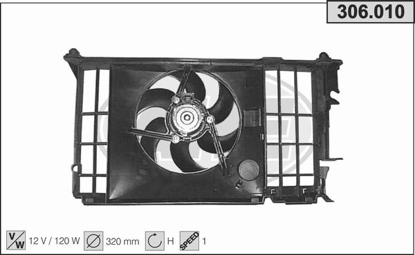 AHE 306.010 - Fen, radiator furqanavto.az