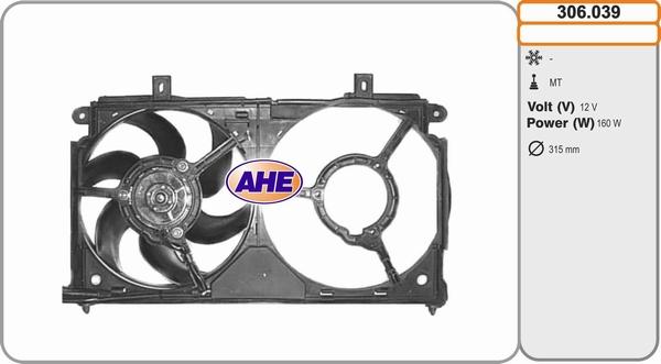 AHE 306.039 - Fen, radiator furqanavto.az