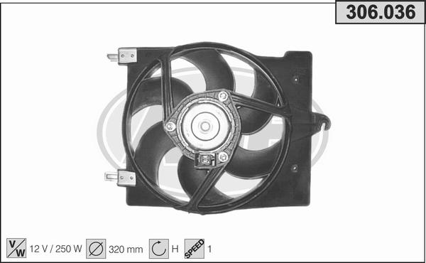 AHE 306.036 - Fen, radiator furqanavto.az